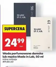 Biedronka Woda perfumowana 19 Made In Lab oferta