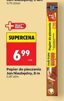 Biedronka Papier do pieczenia 8 m Jan Niezbędny oferta