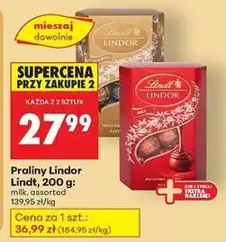 Biedronka Bombonierka assorted Lindt Lindor oferta
