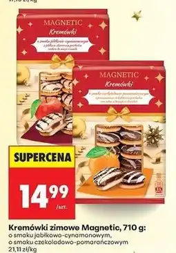 Biedronka Kremówki z nadzieniem pomarańczowo-czekoladowym Magnetic oferta