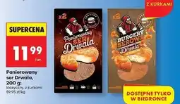 Biedronka Burgery serowe drwala z kurkami oferta