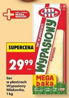 Biedronka Ser w plastrach Mlekovita Wypasiony oferta