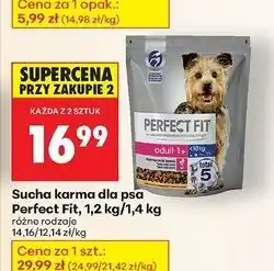 Biedronka Karma dla kota adult 1+ Perfect Fit oferta