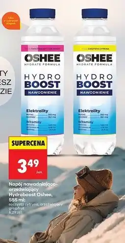 Biedronka Napój nawodnienie lemon Oshee Hydro Boost oferta