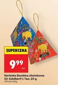 Biedronka Herbata cinnamon, orange and vanilla Sir Adalbert's Tea oferta