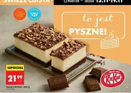 Biedronka Sernik z kit kat oferta