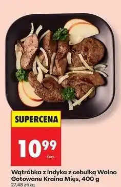Biedronka Wątróbka z indyka cebulką Kraina Mięs oferta