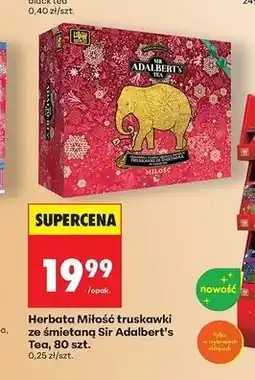 Biedronka Herbata miłość Sir Adalbert's Tea oferta