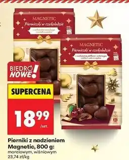 Biedronka Pierniki z nadzieniem wiśniowym Magnetic oferta