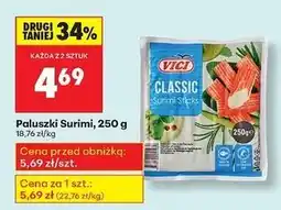 Biedronka Paluszki krabowe surimi Vici oferta