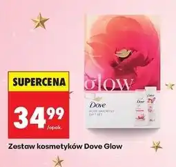 Biedronka Zestaw w pudełku glowing ritual żel pod prysznic 250 ml + balsam do ciała Dove oferta