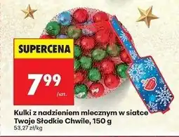Biedronka Kulki z nadzieniem mlecznym Twoje Słodkie Chwile oferta