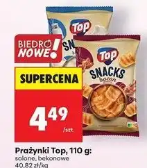 Biedronka Prażynki bekonowe Top Criss Cross oferta