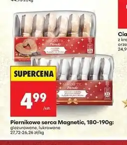 Biedronka Piernikowe serca glazurowane Magnetic oferta