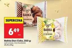 Biedronka Babka cytrynowa Dan Cake oferta