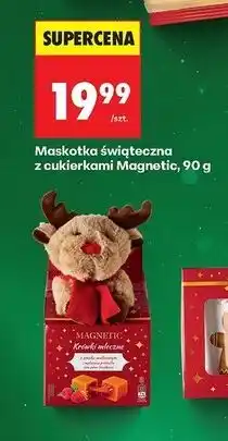 Biedronka Cukierki w czekoladzie + maskotka Magnetic oferta