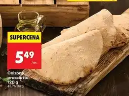 Biedronka Calzone prosciutto oferta