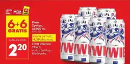 Biedronka Piwo Żywiec Jasne Pełne oferta