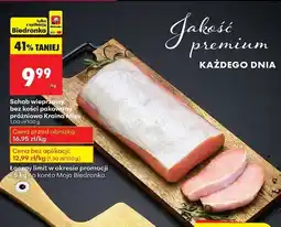 Biedronka Schab wieprzowy bez kości Kraina Mięsa oferta