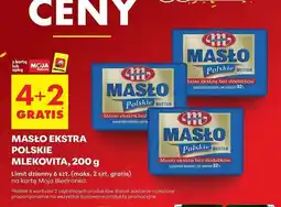 Biedronka Masło ekstra Mlekovita Polskie oferta