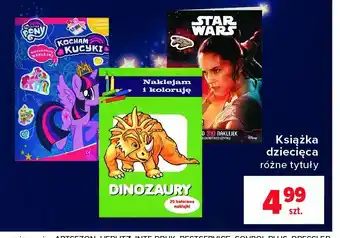 Carrefour Kolorowanka dinozaury naklejam i koloruje 1 SZT oferta