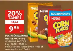 Auchan Płatki śniadaniow nestle oferta