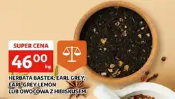 Auchan Herbata bastek: earl grey, earl grey lemon lub owocowa z hibiskusem oferta