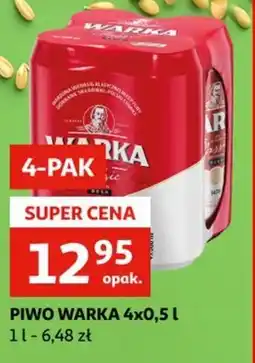Auchan Piwo warka oferta