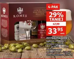 Auchan Zestaw piw komes + pokal oferta