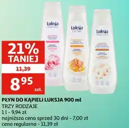 Auchan Płyn do kąpieli luksja oferta