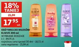 Auchan Odżywka do włosów elseve oferta