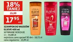 Auchan Szampon do włosów elseve oferta