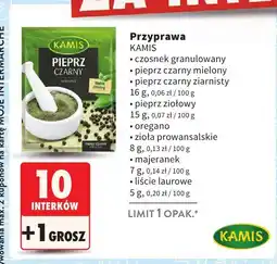 Intermarche Przyprawa, różne rodzaje Kamis oferta