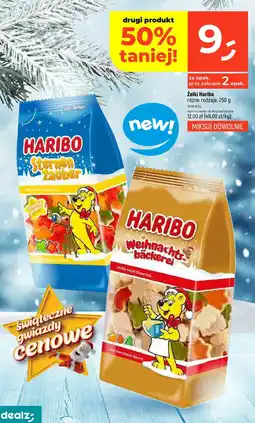 Dealz Żelki Haribo Weihnachtsbäckerei różne rodzaje oferta