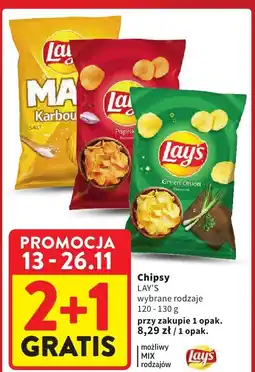 Intermarche Chipsy Green Onion Lay's oferta