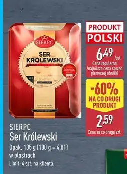 ALDI Ser Królewski SIERPC oferta