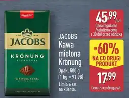 ALDI Kawa mielona Krönung JACOBS oferta