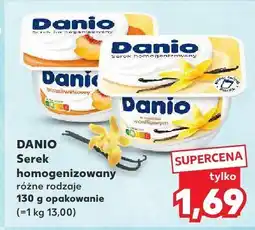 Kaufland Serek homogenizowany różne rodzaje DANIO oferta
