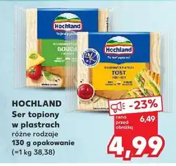 Kaufland Ser topiony w plastrach różne rodzaje HOCHLAND oferta
