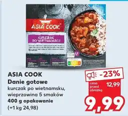 Kaufland Danie gotowe wieprzowina 5 smaków ASIA COOK oferta