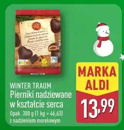 ALDI Pierniki nadziewane w kształcie serca Winter Traum oferta