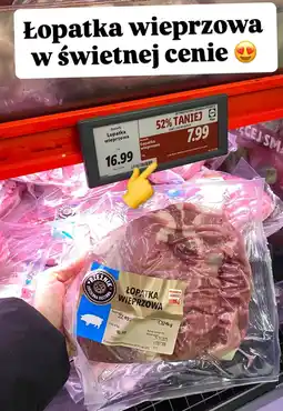 Lidl Łopatka wieprzowa Lidl oferta