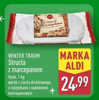 ALDI Strucla z marcepanem Winter Traum oferta
