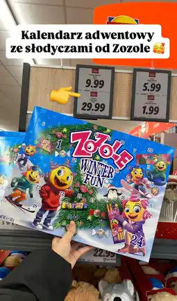 Lidl Kalendarz adwentowy Winter Fun Zozole oferta
