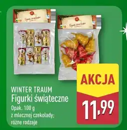 ALDI Figurki świąteczne z mlecznej czekolady różne rodzaje WINTER TRAUM oferta