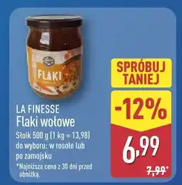 ALDI Flaki wołowe w rosole La Finesse oferta