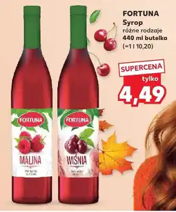 Kaufland Syrop różne rodzaje 440 ml FORTUNA oferta