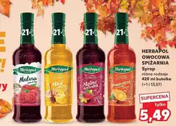 Kaufland Syrop Owocowa Spiżarnia różne rodzaje 420 ml HERBAPOL oferta