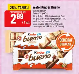 Polomarket Wafel Kinder Bueno Ferrero wybrane rodzaje oferta