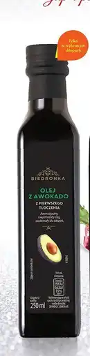 Biedronka Olej z awokado 250 ml Biedronka oferta